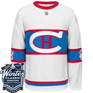 Montreal Canadiens 2016 Winter Classic goalie jersey